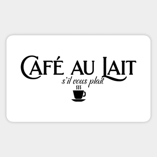 Cafe Au Lait Magnet